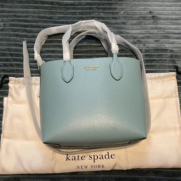 Kate Spade Bleecker Medium Crossbody Tote, Aegean Teal NWT! - Picture 5 of 11